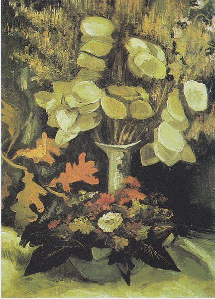 Vincent Van Gogh Vase with Lunaria oil painting picture